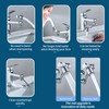 1080° Rotating Filter Faucet Extender,PP Cotton Filter Faucet, Universal Splash