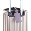 Teskyer Pack of 4 Suitcase Tags, Suitcase Tags, Air Travel,