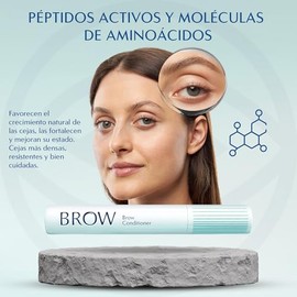 ORPHICA BROW Acondicionador de cejas, Serum acelerador de crecimiento de cejas, efecto de cejas fuertes y nutridas, intensifica el color, 4ml