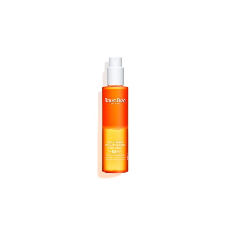 C+C Vitamin Spf 50 Bi-Phase Invisible Sunscreen 200 ml for