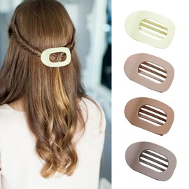 4 PCS Pinzas para Cabello, Broches para Cabello de Mujer, Francesa Vintage, Accesorios para Cabello Mujer para Todos Los Peinados (Color mate)
