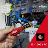 Wiha SB 255-13 Volt Detector 12-1.000 V, Red Yellow, (43797)