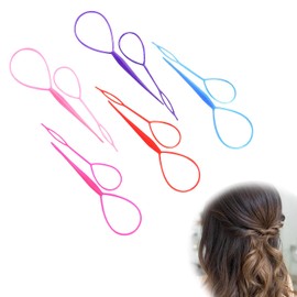 Kurumpa Stick, Arrangement Stick, 5 Colors, 10 Pieces, Professional, Beginners, Easy Hair Arrangement, Set of 2 Sizes, Hair Tool, Easy Hair Salon or Home