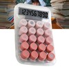 Cute Calculator with Transparent Gradient Appearance Easy to Read Screen