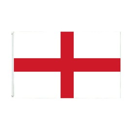 5x3ft Double Sided England National Flag Banner with Two Brass Grommets, Flags Banner, Large England Flags for Parade, Patriotic Activities, Garden Home Decoration