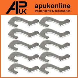 10x Beam Safety Locking Pin Clip J Bolt Replacement for Redirack Pallet Racking Shelving