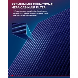 KAX Premiun Cabin Air Filter CF10549 Replacement for Fit(2007-2008),FR-S(2013-2016),2022-2023 WRX/BRZ 2013-2020 BRZ,86(2017-2020), Strong Adsorption w/Upgraded Activated Carbon