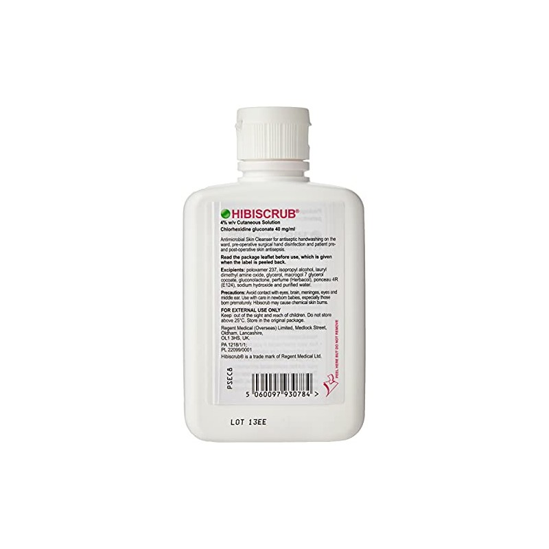 Hibiscrub Antimicrobial Skin Cleanser, 250 ml