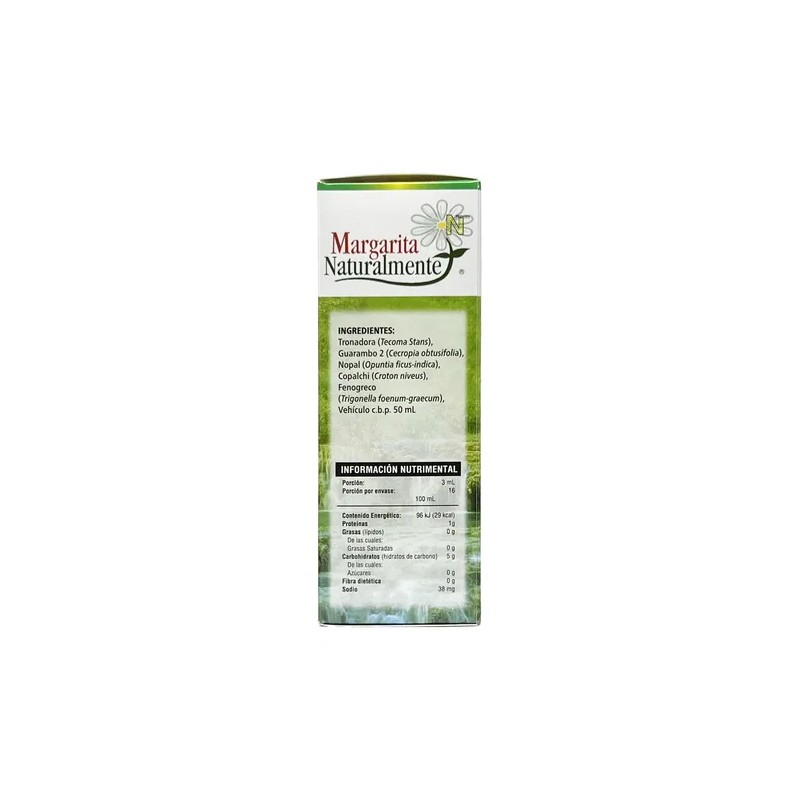 Tronadora Compuesta Extracto 50ml Margarita Naturalmente Sabor Sin Sabor