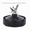 6/7 Stand Mixer with Gear Drive Lower Blade for Nutri