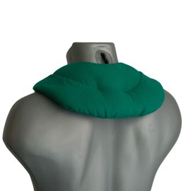 Rapeseed Neck Pillow with Chambers, Green, Rapeseed Cushion, Neck Pillow, Heat Cushion for Neck
