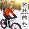 Geyoga 1 Pair Bike Handlebar Mitts Winter Motorcycle Handlebar Gloves