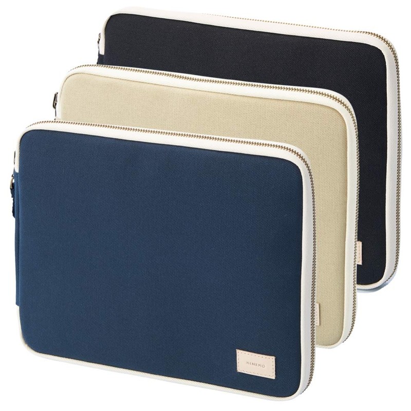 Lihit Lab A7911-11 HINEMO Stand Pouch, Navy, M Size