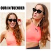 DUCO 1104 Women's Sunglasses, Polarized Sunglasses, UV 400 Protection, For
