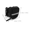 Bicycle Saddle Bag, Mountain Bikes Saddle Bag, Waterproof Bicycle Saddle