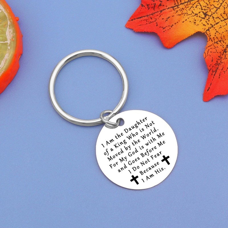 Jielahua 24PCS Encouragement Gifts Keychains Bible Accessories Gifts Spiritual Encouragement