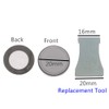 HRTSELEC 20MM Ultrasonic Mist Maker Fogger Ceramics Replacement Discs/Tool, Atomizer