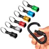 Mesee 6 Pieces 1/4 Inch Hex Shank Screwdriver Bit Holder,