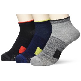 Okamoto O281-3503 O281-3503 Work Socks, 10 Times Tear Resistant, 3 Pairs Set, Antibacterial, Deodorizing, Durable, Durable, Reinforced, For Military Feet and Safety Shoes, assorted