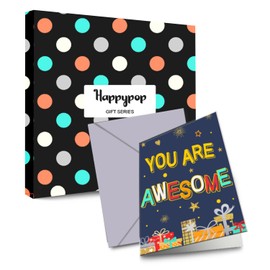 HAPPYPOP Funny Uncle Gifts From Niece Nephew - Tio Gifts Great Favorite Uncle Gifts, Uncle Socks With Greeting Card Keychain