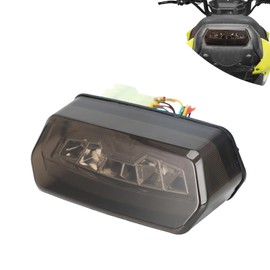 BAOUFF Motorcycle Tail Light for GROM MSX 125,Brake Stop Running Indicator Taillight for Grom 125/MSX125 2013-2022