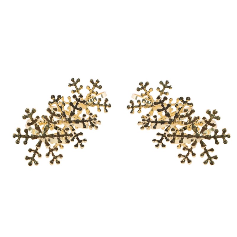 Pack Of 6 - Metal Christmas Napkin Holders - 6