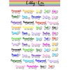School Assignment Planner Sticker | Libby and Lou Sticker Co