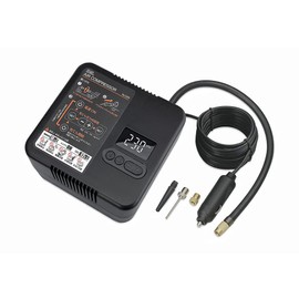 BAL 525 Tire Air Electric Compressor with Digital Display Panel, DC 12V Accessory Power Supply