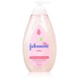 Johnson's Baby Duschbad (1 x 750 ml), mildes Babybade-Duschgel mit Formel Weinen Sie nicht mehr, Neugeborene Babyseife