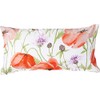 Erwin Müller Maco Satin Cushion Cover Orange / White Size