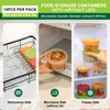 Cozary 15 Pezzi Contenitori Ermetici per Alimenti Piccoli, 250ML Riutilizzabili