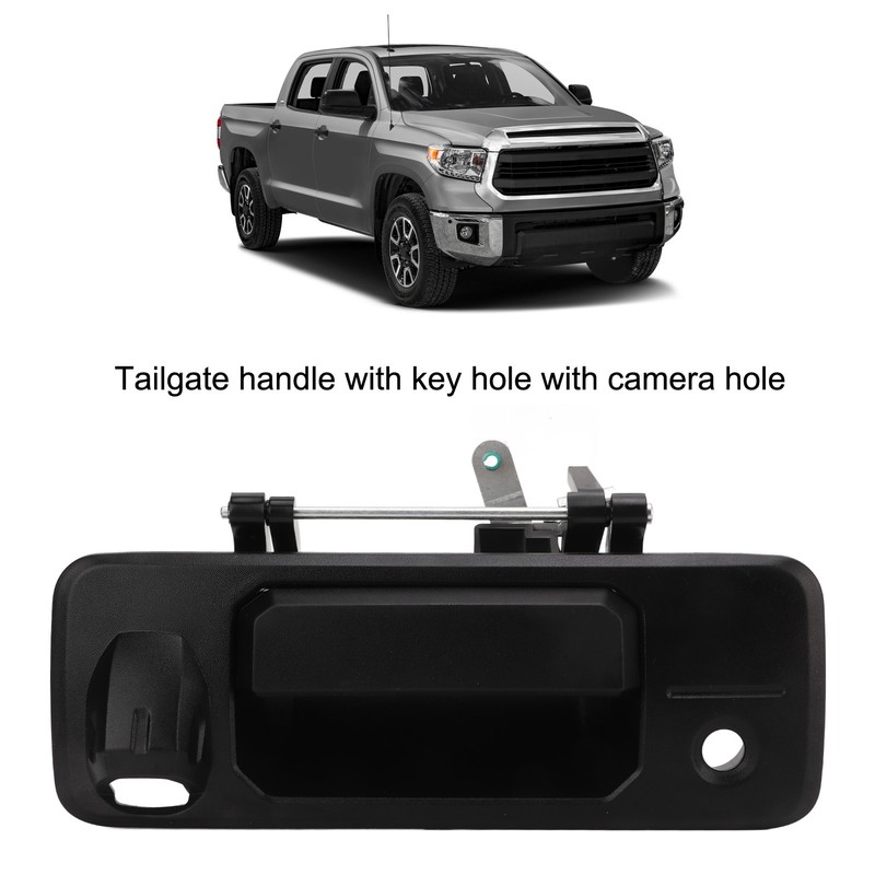 Tailgate Handle with Key Hole Camera Hole Exterior 69090‑0C090 Replacement