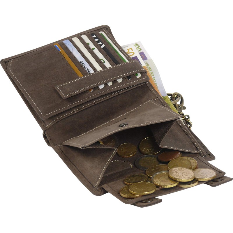 Harrys-Collection Wallet Made of High-Quality Vintage Leather + RFID with