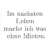 Microfibre Cleaning Cloth for Glasses with German Text "Im nächsten