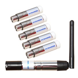 Dcsmgse DMX Wireless, 6PCS DMX512 DMX Dfi DJ 2.4G Wireless 5 Receiver & 1 Transmitter Stage Lighting Control