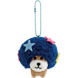 MO84401 San-X Characters Friends of the Time Hanging Plush Afro Dog