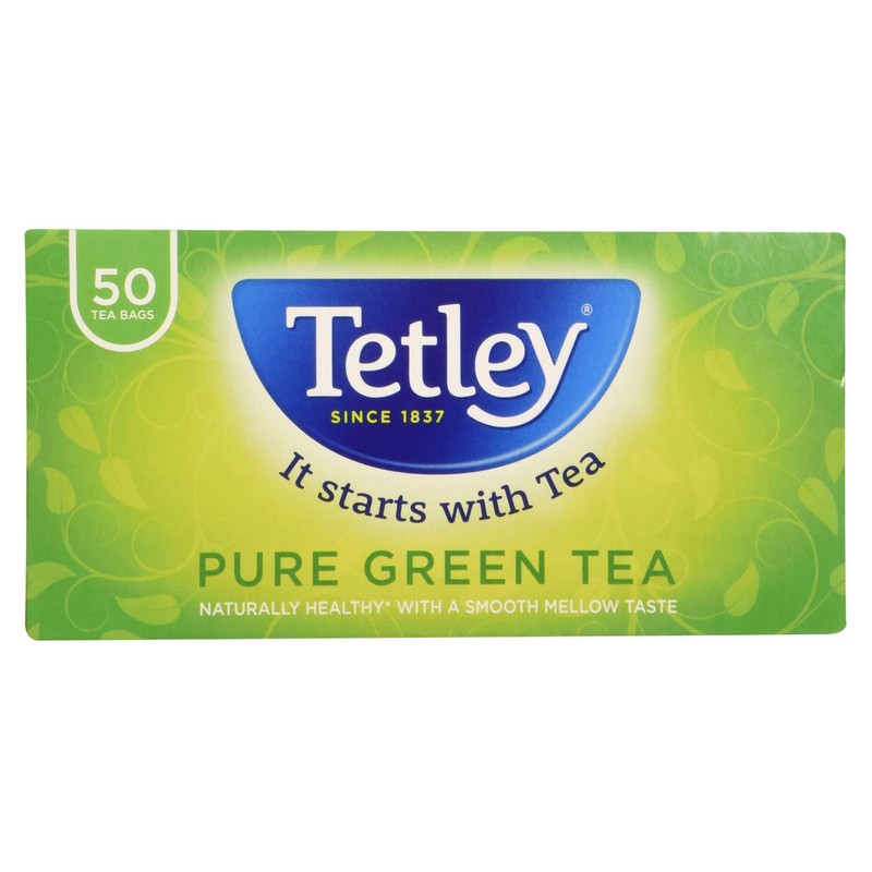 Tetley - Green Tea Pure 50 Bags - 100g
