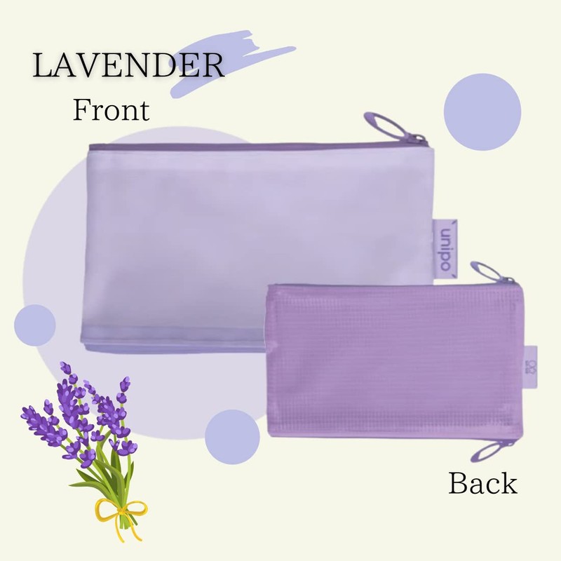 Sunstar Stationery S1425080 Unipo Pen Case & Pouch Lavender