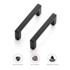 Ravinte 15 Pack Matte Black Cabinet Pulls, 2-1/2 Inch (64mm)