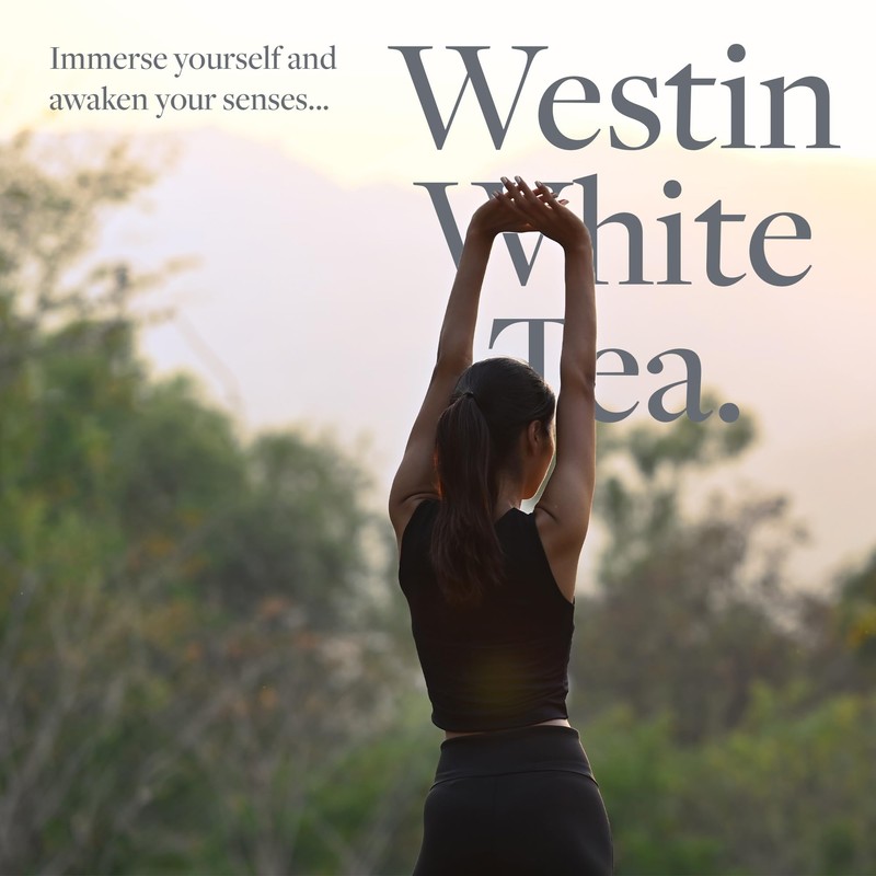 Westin White Tea Reed Diffuser - Home Fragrance Set with