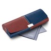 Fefi 2-Tone Hard Case, Glasses Case in Leather Look -