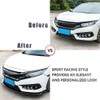 x xotic tech Front Bumper Lip Chin Spoiler Splitter Diffuser