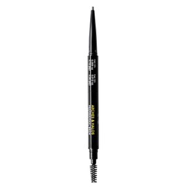 Arches And Halos Polvo y lápiz para definir cejas 2 en 1 - Le da forma y rellena las cejas para un estilo natural - Fórmula en polvo de textura suave - Doble punta con brocha - Castaño oscuro - 0.48 G