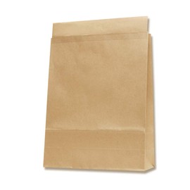 Cardboard One Delivery Bag L (Brown) with Tape (Pack of 50)