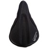 FISCHER Unisex Memory Foam Saddle Cover, Black, One Size EU