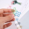 Pack of 100 Paper Clips Cross, Multicoloured Christian Paper Clips