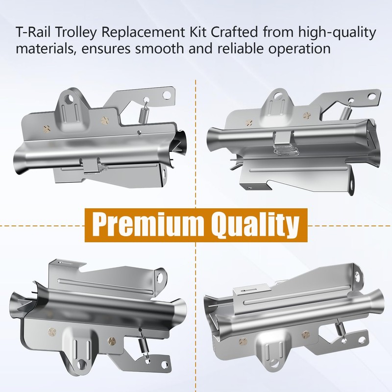 41A3489 Garage Door Opener Carriage, Complete Chain Drive Trolley Assembly