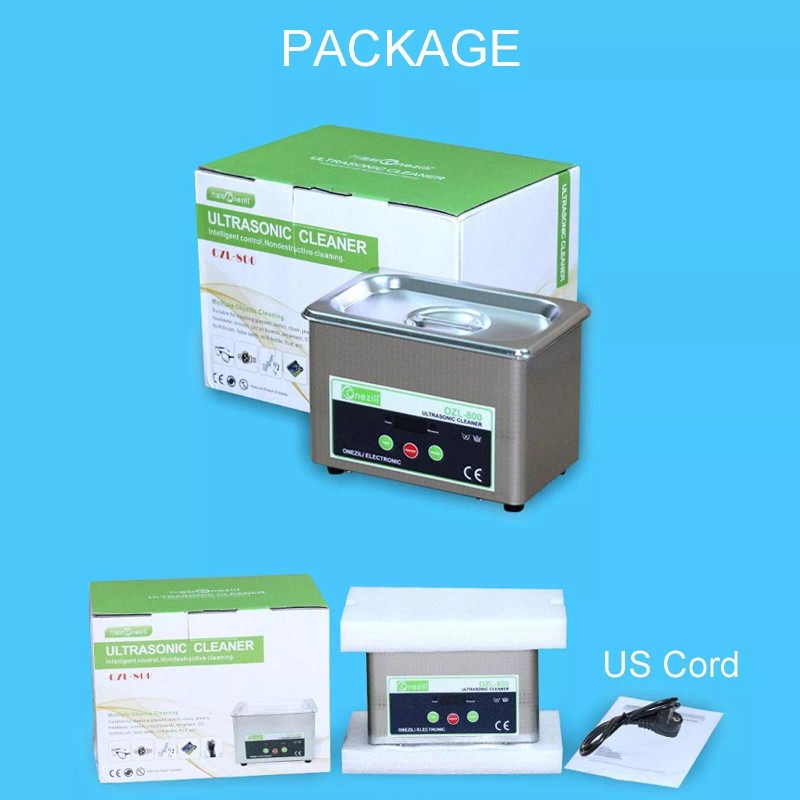 ONEZILI Professional Ultrasonic Cleaner, Smart Ultrasonic Jewelry Cleaner Machine wit...