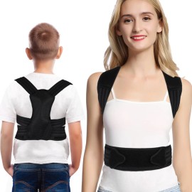 Corrector De Postura Espalda Con Faja Ajustable Para Niños