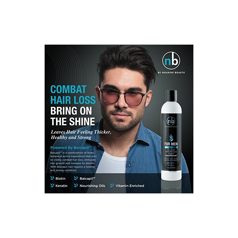 Hair Regrowth Shampoo for Men - Anti Hair Loss Shampoo